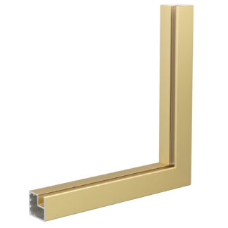 Ramka aluminiowa R1 - Złoty MAT