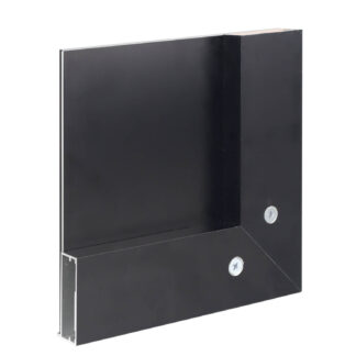 Ramka aluminiowa R11 - Czarny Mat