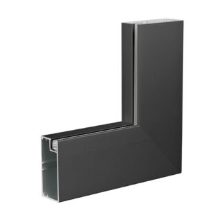 Ramka aluminiowa R12 - Czarny Mat