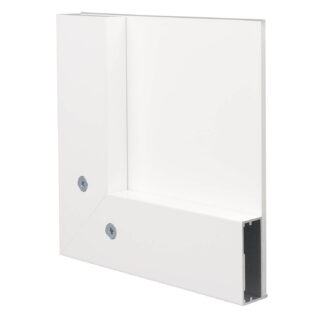 Ramka aluminiowa R11 - Biały Pół MAT