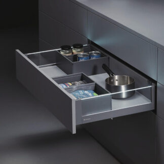 Unihopper - Szuflada LED, L-350 H120mm - Antracyt