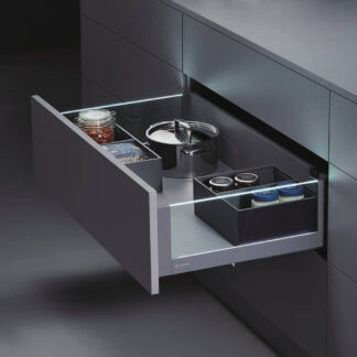 Unihopper - Szuflada LED, L-300 H170mm - Antracyt