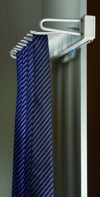 Wieszak wysuwny na ubrania WS4307S.WHITE, biały