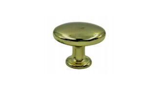 Gałka meblowa GG17, złoty połysk