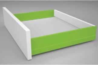 Szuflada meblowa cienkościenna FGV TEN2 L-450, H-90, biała