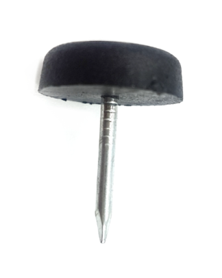 Ślizgacz z gwoździem -pojedynczy czarny