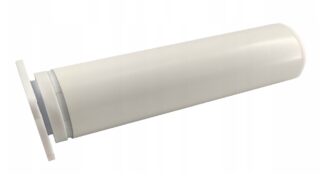 Nóżka meblowa okrągła FI40 H-150 biały mat