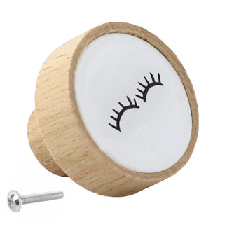 Gałka meblowa DREWNIANA GD08-D10-F36-V40 RZĘSY