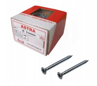 Wkręt  ASTRA  3,0 x 16 ocynk 1000 szt