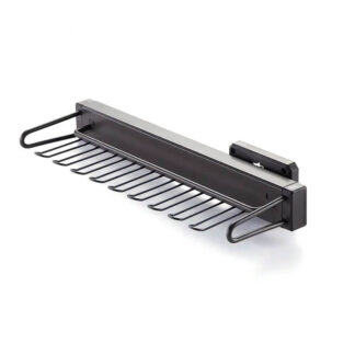 Wieszak wysuwny na krawaty -Mocca