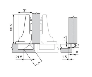 ZAWIAS "FGV" FI35 BLIŹNIACZY