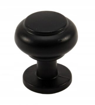 Gałka meblowa AMIX retro GR080 czarny mat