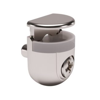 Zestaw Peki podporka szkła 5-6mm z bolcem fi5nikiel [100 szt.]