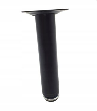 Nóżka meblowa okrągła AMIX FI30 H-100 czarny mat