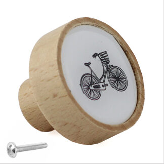 Gałka meblowa DREWNIANA GD08-D10-F36-V35 ROWER