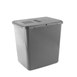 Kosz na śmieci Elegans 16L, z pokrywą i filtrem węglowym