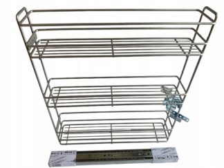 Cargo boczne 150mm, 3-poziomy, cichy domyk, chrom