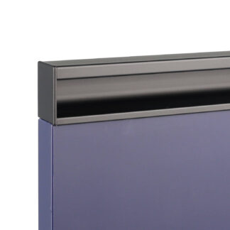 Profil uchwytu krawędziowego Syma G32 VISTO, czarny Mat