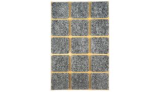 Podkładka filcowa szara-kwadrat 30x30mm, h=3mm