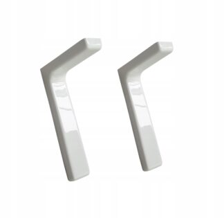Uchwyt pod półkę 12cm biały