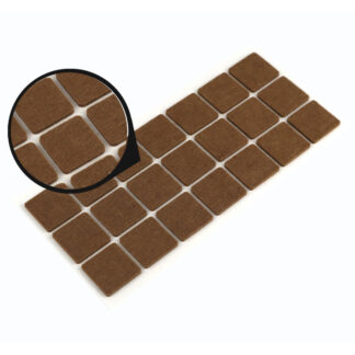 Podkładka filcowa kwadrat 3x3 cm - 21 szt