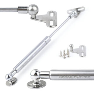 Podnośnik gazowy GH-PRO INOX 80N +akces.