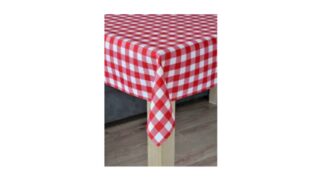 CERATA OBRUS GEKKOTEX CZERWONA KRATA