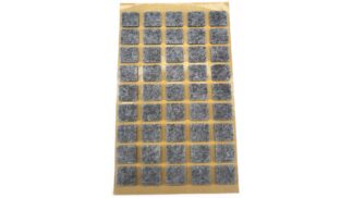 Podkładka filcowa szara-kwadrat, 14x14mm, h=3mm