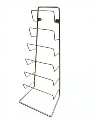 Wieszak na pokrywki WI-WIESZ-POKRYWKI, chrom