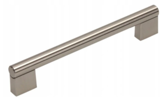 Uchwyt meblowy RE81, 128mm, stal szczotkowana