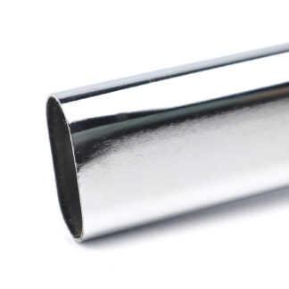 Drązek owalny do szafy lub garderoby, 100cm, chrom