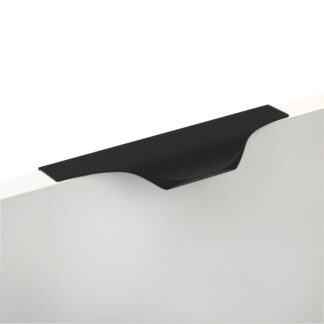 Uchwyt krawędziowy UA04 128/148 mm Czarny Mat