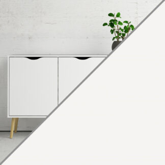 Okleina meblowa samoprzylepna 45x100 cm Biały mat