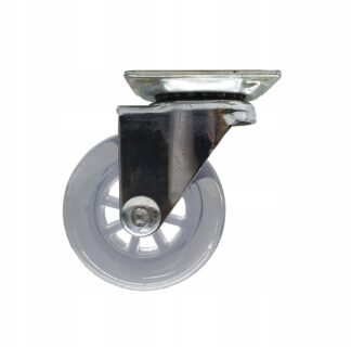 Kółko meblowe obrotowe fi50 przeźroczyste
