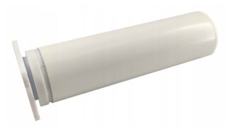 Nóżka meblowa okrągła FI40 H-150 biały połysk