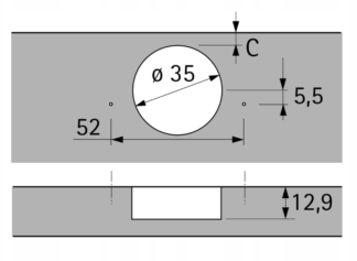 Sensys 8675-TH52-B12,5 nakładany 110
