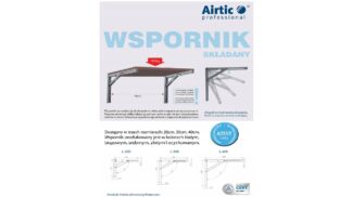 KĄTOWNIK SKŁADANY L-300 CZARNY