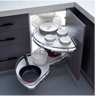 Nerka ViberX L-450mm - Lewa - soft close - biała