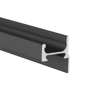 Uchwyt, profil krawędziowy SYMA14, h-14mm, L-2950mm – czarny mat