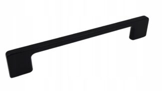 Uchwyt meblowy Techno C-1145, 160mm, czarny połysk