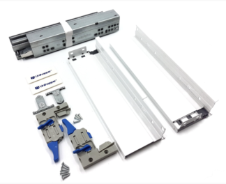 Unihopper - Szuflada cienkościenna L-270 H80mm - biała