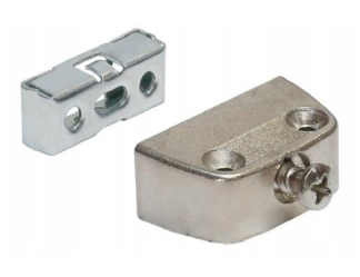 Złącze do korpusów RV część górna + część dolna -nikiel