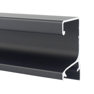 Uchwyt, profil krawędziowy SYMA G32 TOTAL, czarny Mat