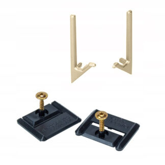 Zestaw montażowy z zaślepkami SYMA INGLETE32 - złoty mat