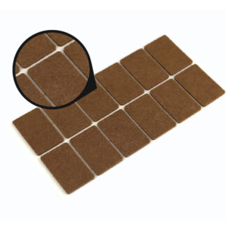 Podkładka filcowa prostokąt 3.5x5.5 cm - 12 szt