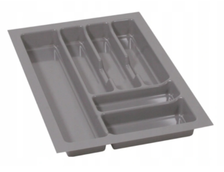 Wkład szufladowy W400 xL500 [330x490] -srebrny