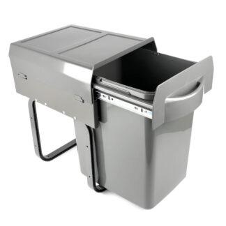 Kosz na śmieci Virtus XL 20L, szerokość szafki min. 300 mm