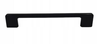 Uchwyt meblowy Techno C-1145, 160mm, czarny połysk