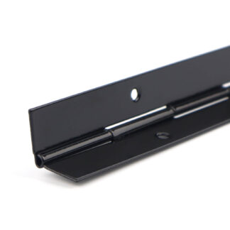 Zawias meblowy taśmowy 31 x 1000 mm, Czarny