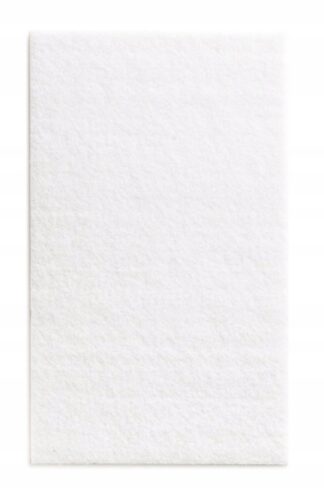 Podkładka filcowa biała, prostokąt 100x165